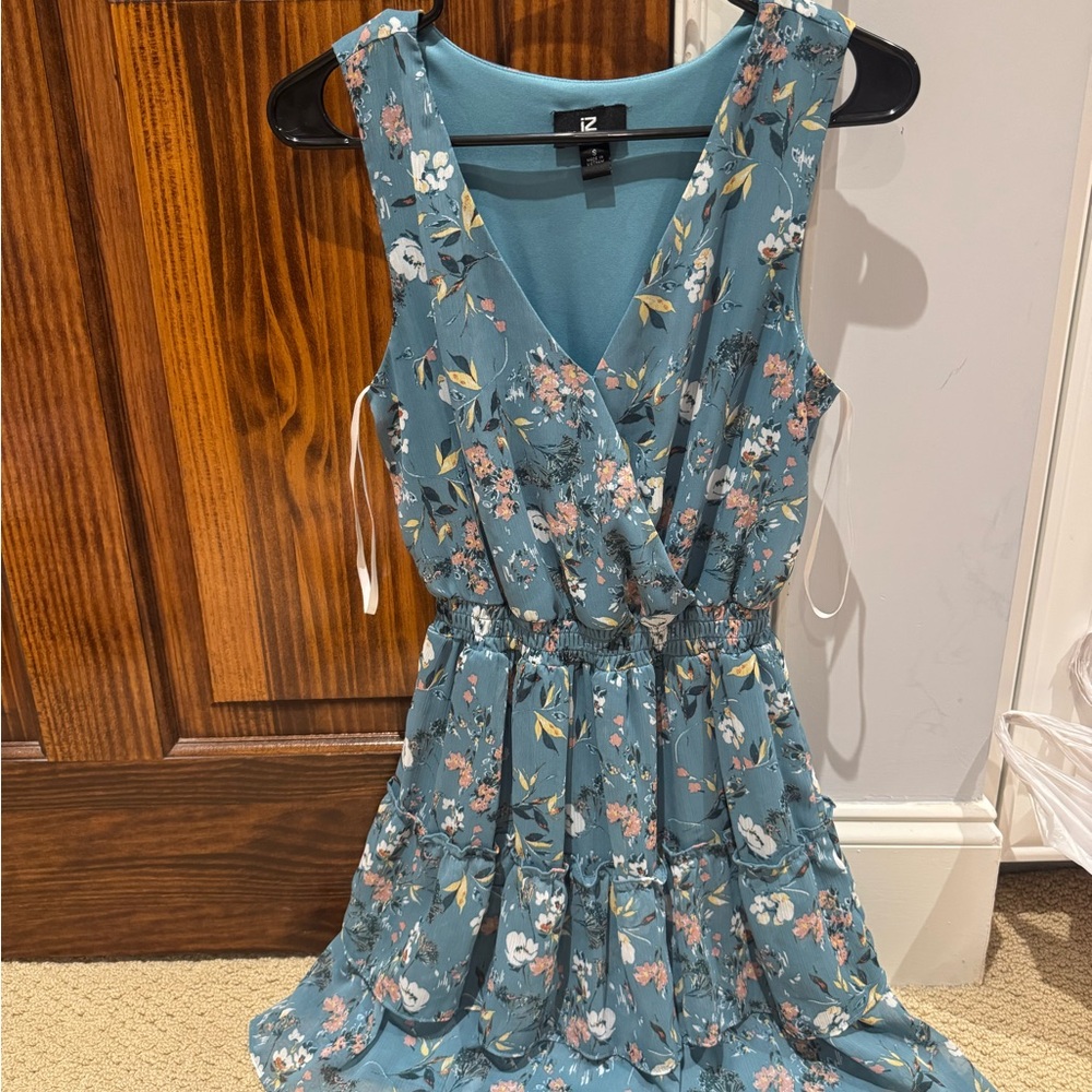 Iz Byer Light Blue Dress